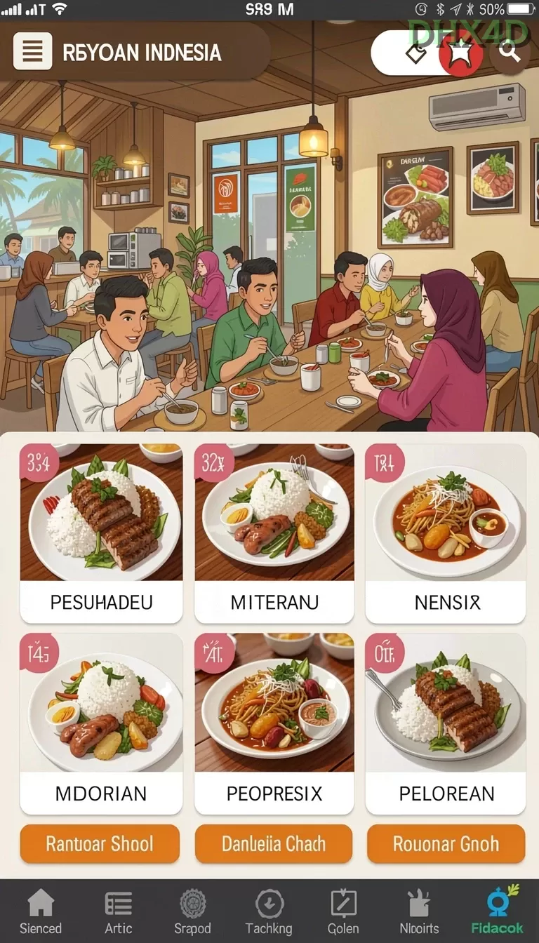 Pratinjau antarmuka dhx4d — aplikasi APK resmi Android v2.5.6